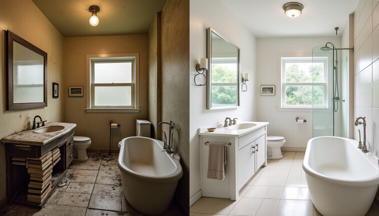 découvrez comment transformer votre salle de bain en seulement 2 heures avec cette astuce de pro. simplifiez votre rénovation et obtenez un résultat bluffant rapidement!